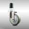 Service Caster 4 Inch 316SS Gray Polyurethane Wheel Swivel 1-1/2 Inch Expanding Stem Caster SCC-SS316EX20S414-PPUB-112 - alternate 4
